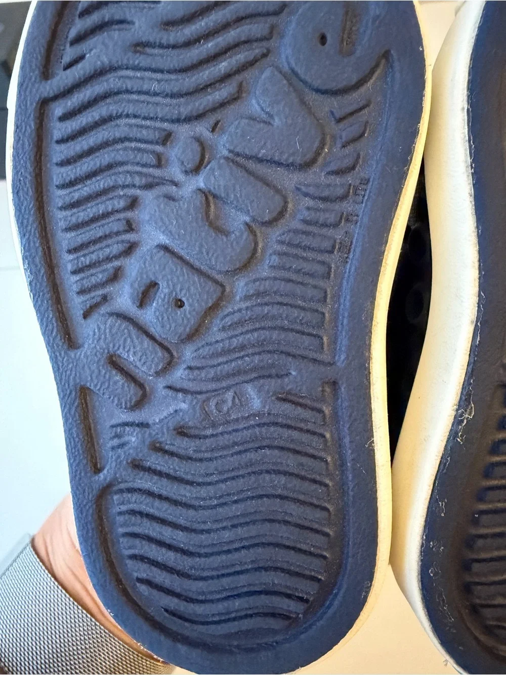 Native Shoes Kids' Jefferson Water Friendly Slip-On Sneaker Navy Blue Size 4